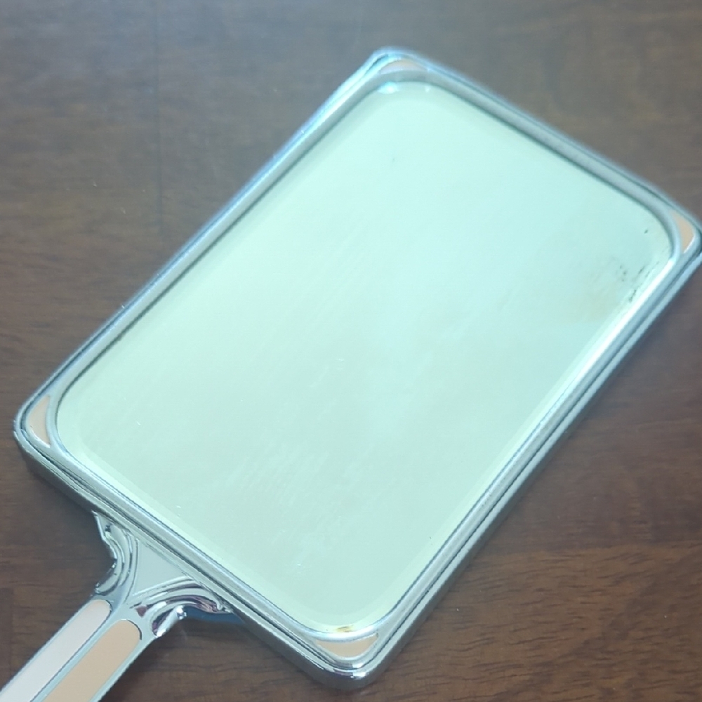 Source Unknown Cream Hand Mirror - Picture 3 of 7